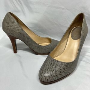 Cole Haan Heels Nike Air Lizard Skin Brown/Grey Shoes Women’s Size 8B